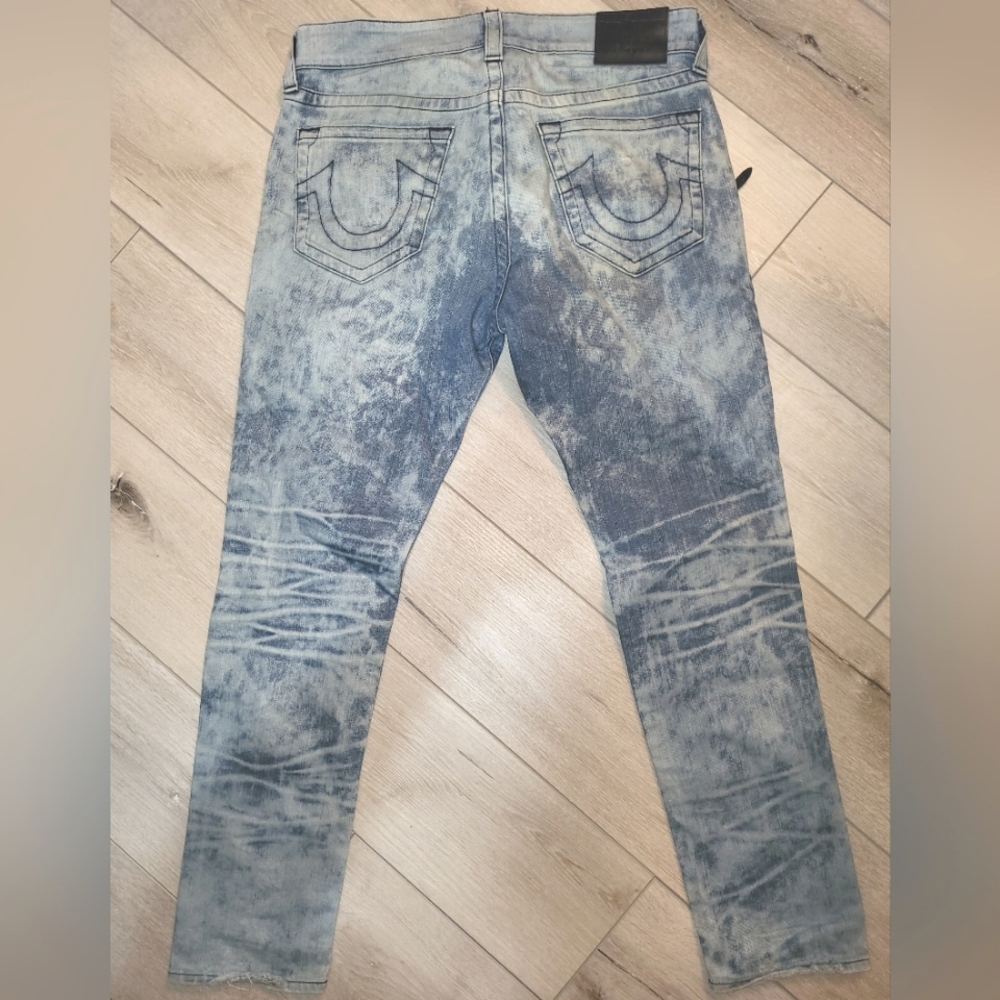 👖True Religion "Mick" Distressed Blue Jeans (32)W - Picture 8 of 16